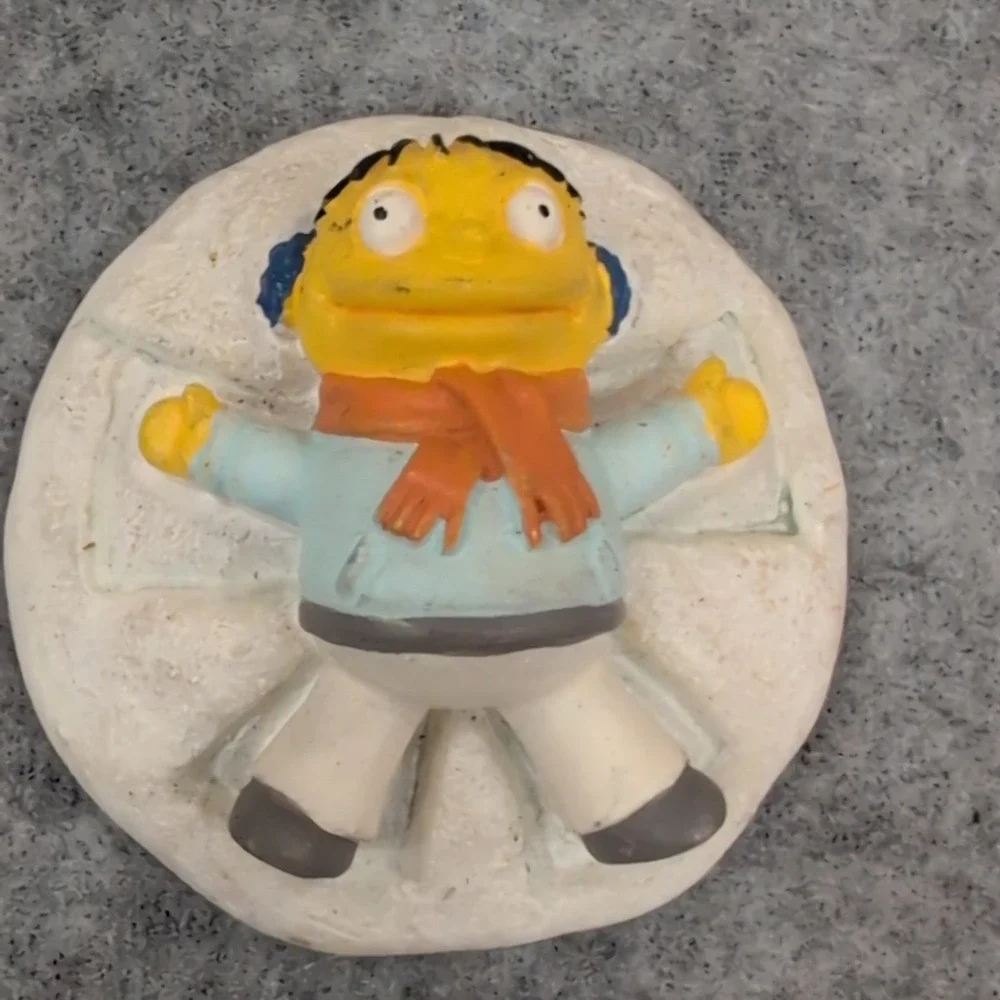 Hawthorne Village The Simpsons Ralph Wiggum Snow Angel Christmas Figurine 2004 - Picture 1 of 3
